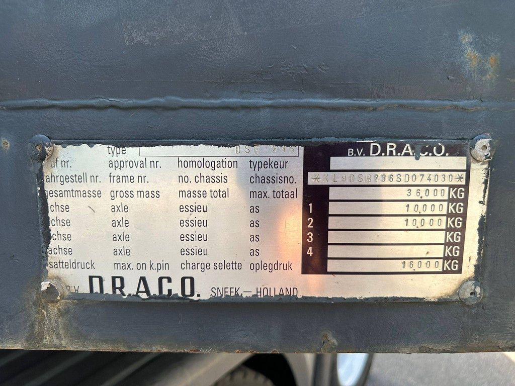 Tieflader Draco DSB 236 1995