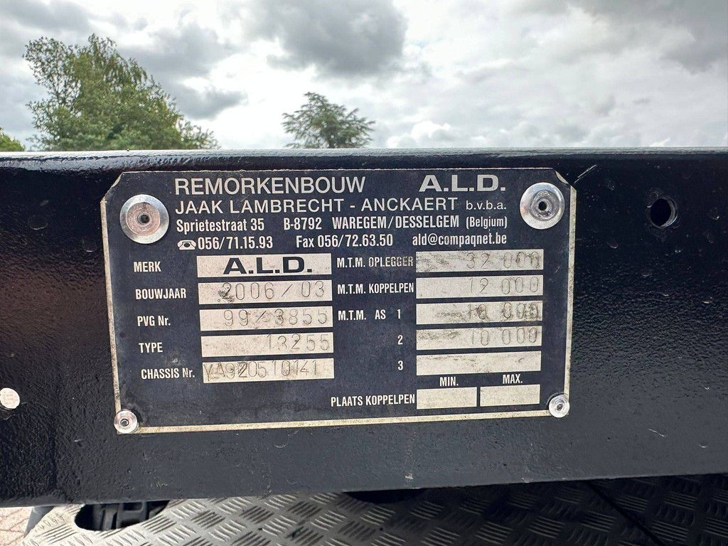 Semi-Tieflader ALD 13255 2006