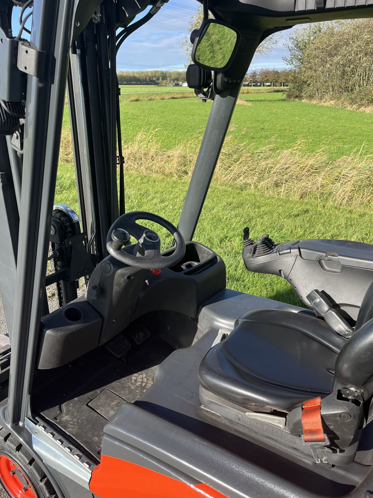 Linde E15 -02 elektrisch heftruck triplo Sideshift