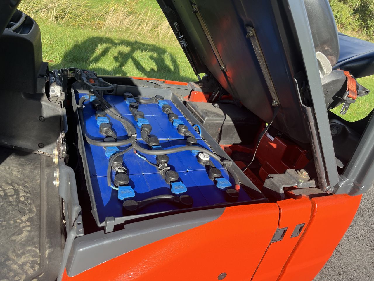 Linde E15 -02 elektrisch heftruck triplo Sideshift
