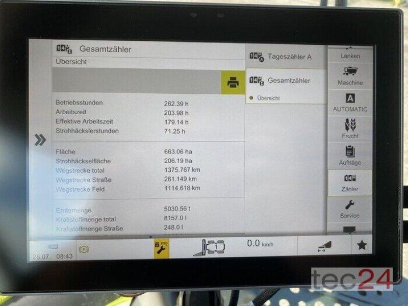 Claas Lexion 6700 mit Schneidwerk