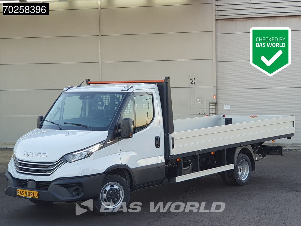 Iveco Daily 35C21 3.0L Automaat 210PK 2025-Model Open laadbak Dubbellucht CarPlay ACC LED 3,5T Trekvermogen Euro6 Pritsche Pickup A/C