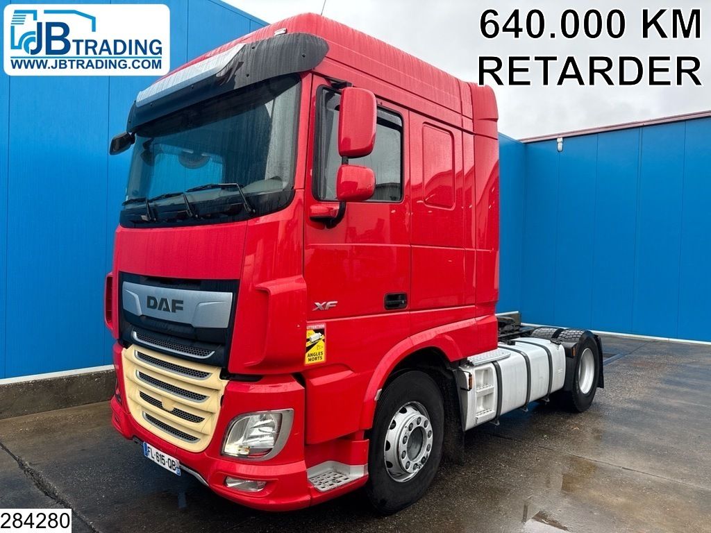 DAF XF 480 EURO 6, Retarder, Standairco, PTO