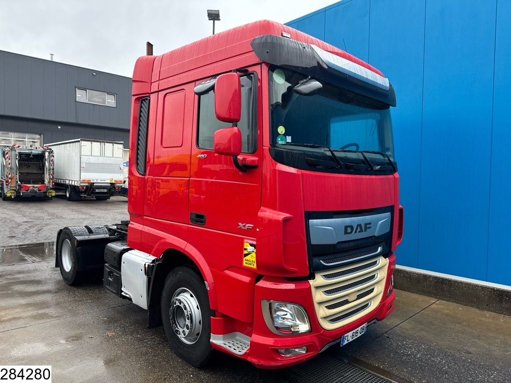 DAF XF 480 EURO 6, Retarder, Standairco, PTO