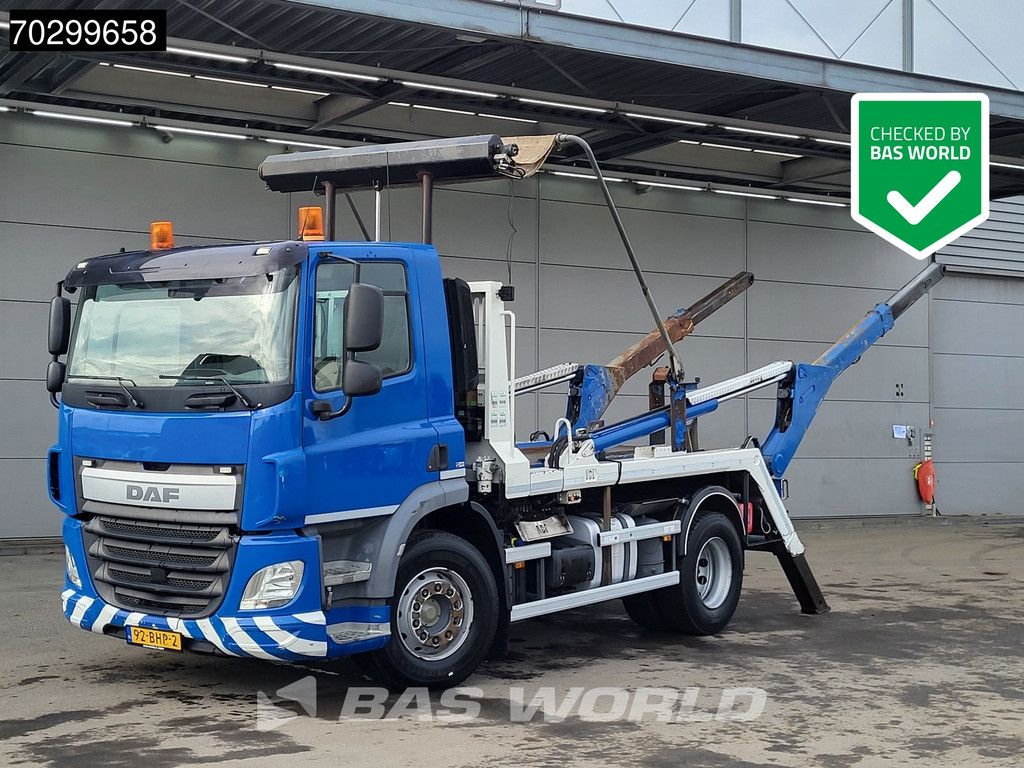 DAF CF 400 4X2 NL-Truck APK 14tons VDL skiploader ACC Automatic Euro 6