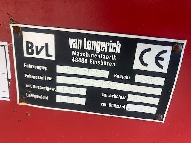 BVL V-mix 12LS voermengwagen 12 m3