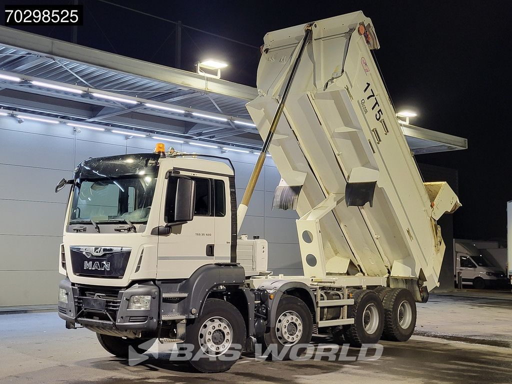 MAN TGS 35.420 8X4 Big-Axle Full Steel Euro 6