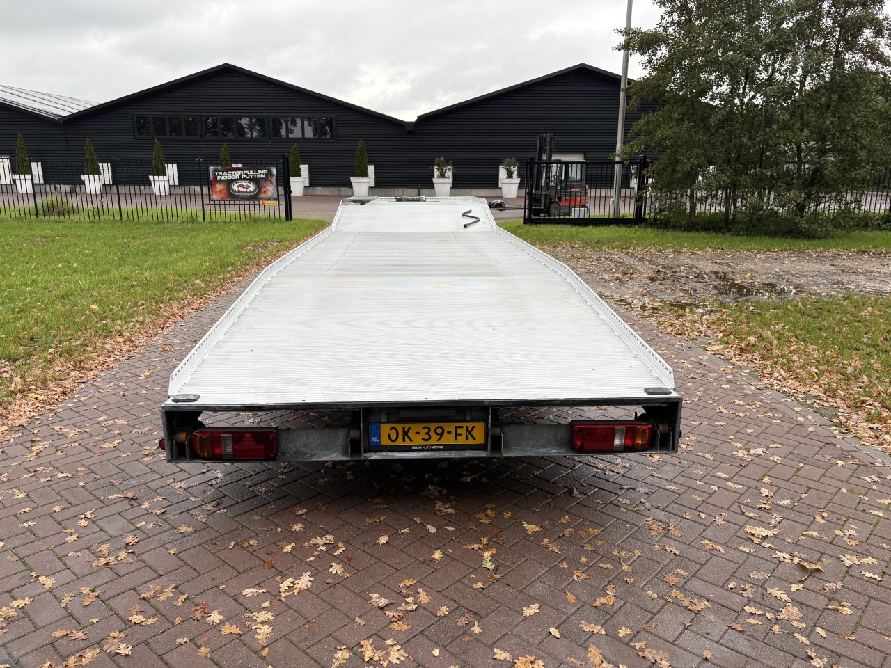 Be oplegger ambulance auto transporter VLEDHUIZEN 5.5 TON