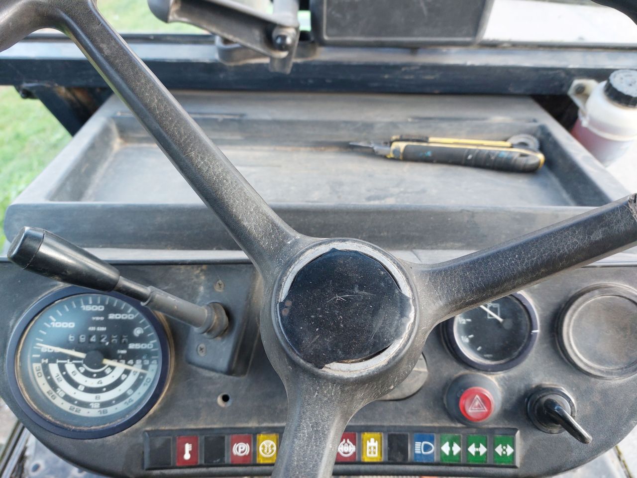 Deutz DX 3.50 4x4 met hefmast