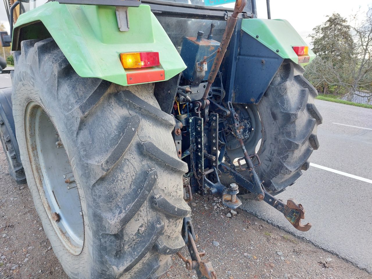 Deutz DX 3.50 4x4 met hefmast