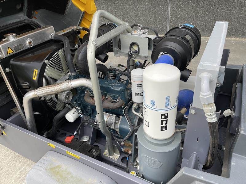 Atlas Copco XAS 68 KD - N WHEELS W.B. DIN EYE