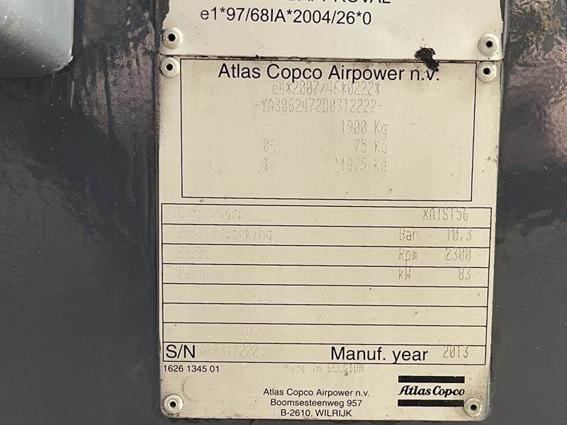 Atlas Copco XATS 156 DD - N