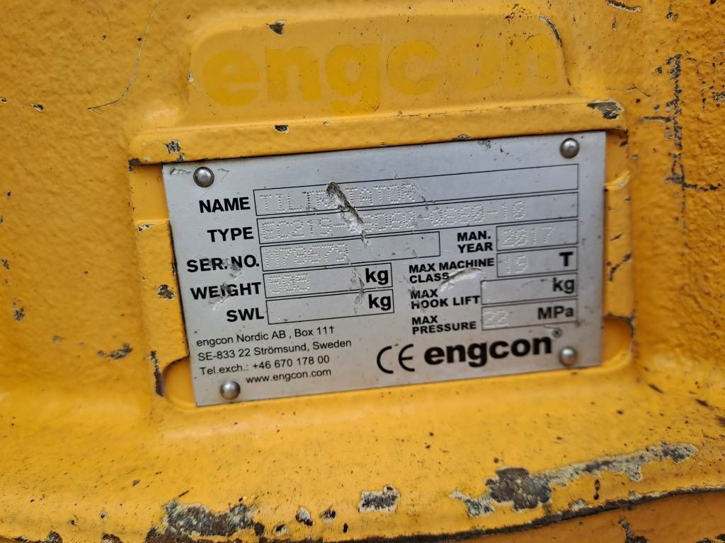 Volvo EWR150E + Engcon Rototilt