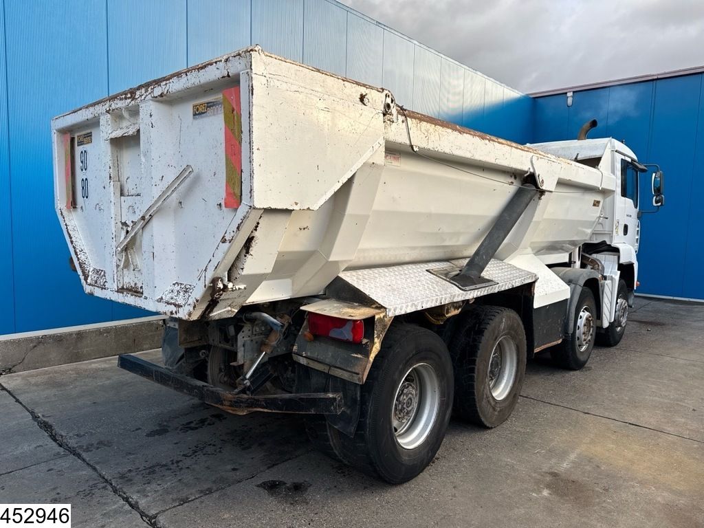 MAN TGA 35 390 8x4, Euro 3, Manual, steel suspension