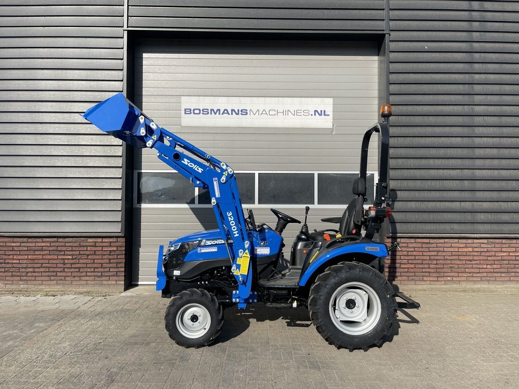 Solis 26 HST minitractor met voorlader / frontlader NIEUW