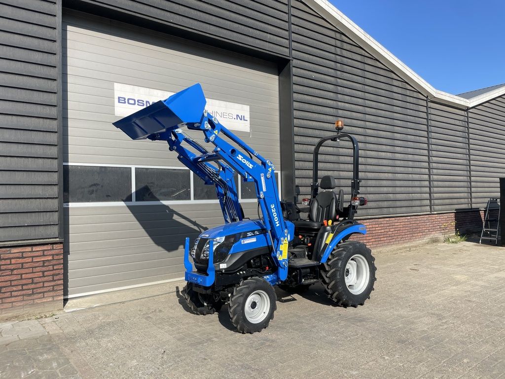 Solis 26 HST minitractor met voorlader / frontlader NIEUW
