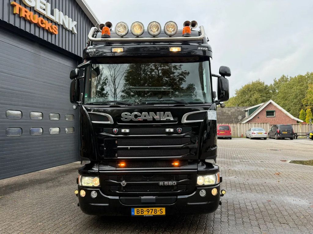 Scania R580 V8 6X2 Hydrauliek Schuifschotel 756.298KM NL Truck APK 02/2026
