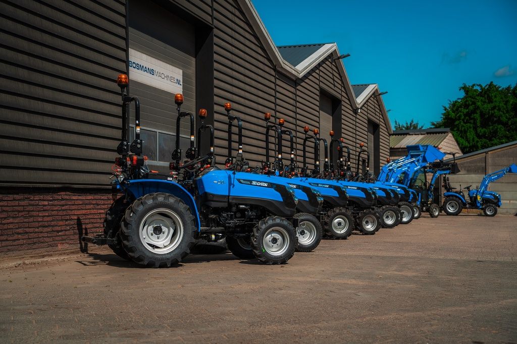 Solis 22 minitractor NIEUW - 5 jaar GARANTIE - optie galaxy banden