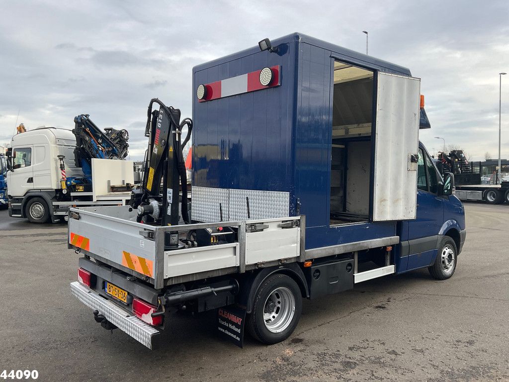 Volkswagen Crafter Servicewagen Hiab 1,3 Tonmeter laadkraan Just 123.645 Km!