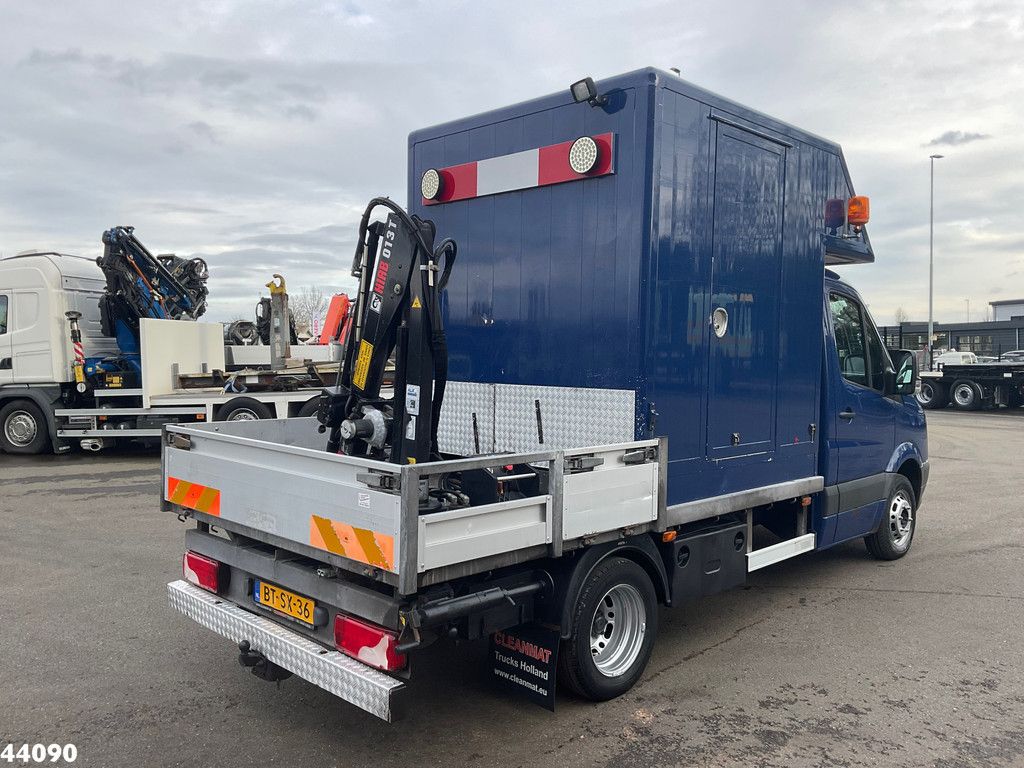 Volkswagen Crafter Servicewagen Hiab 1,3 Tonmeter laadkraan Just 123.645 Km!