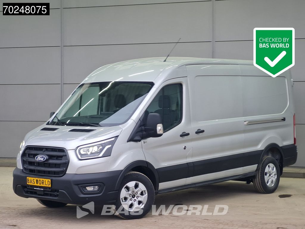 Ford Transit 165pk Automaat Limited Dubbele schuifdeur L3H2 ACC 360camera Navi CarPlay Xenon Camera 11m3 Airco