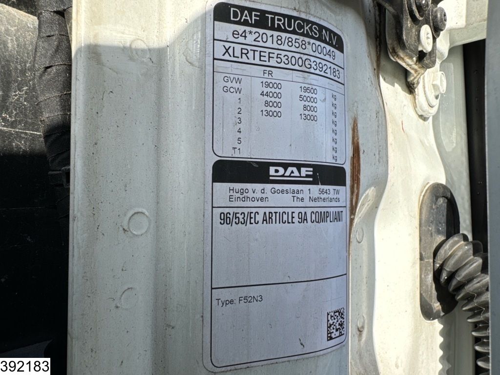 DAF XF 480 EURO 6E, Standairco