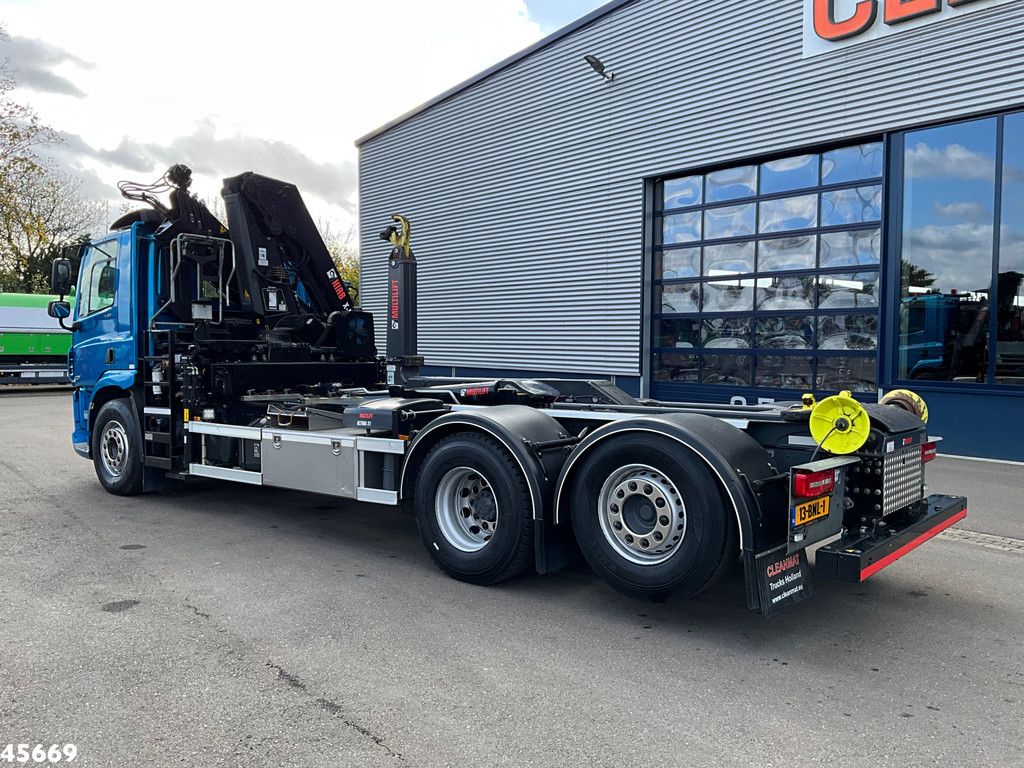 DAF FAN CF 340 Euro 6 Hiab 22 Tonmeter laadkraan Just 136.360 km!