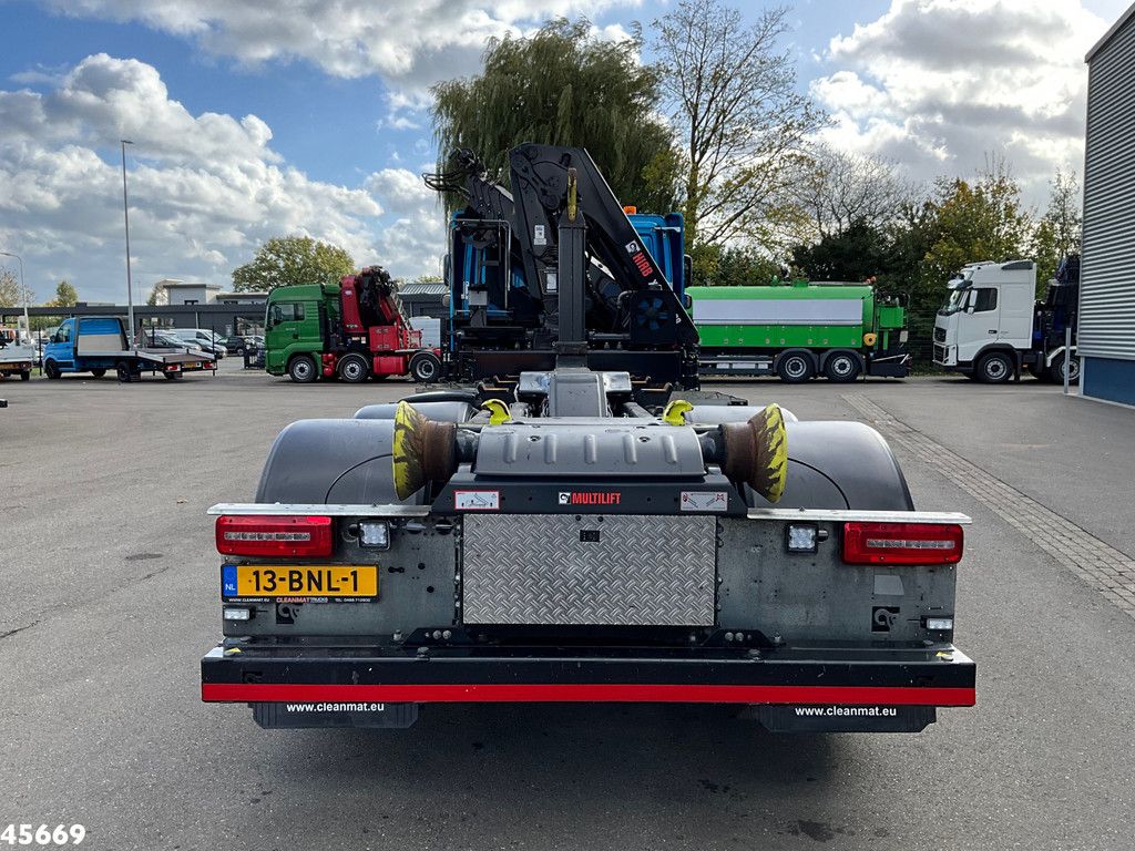 DAF FAN CF 340 Euro 6 Hiab 22 Tonmeter laadkraan Just 136.360 km!