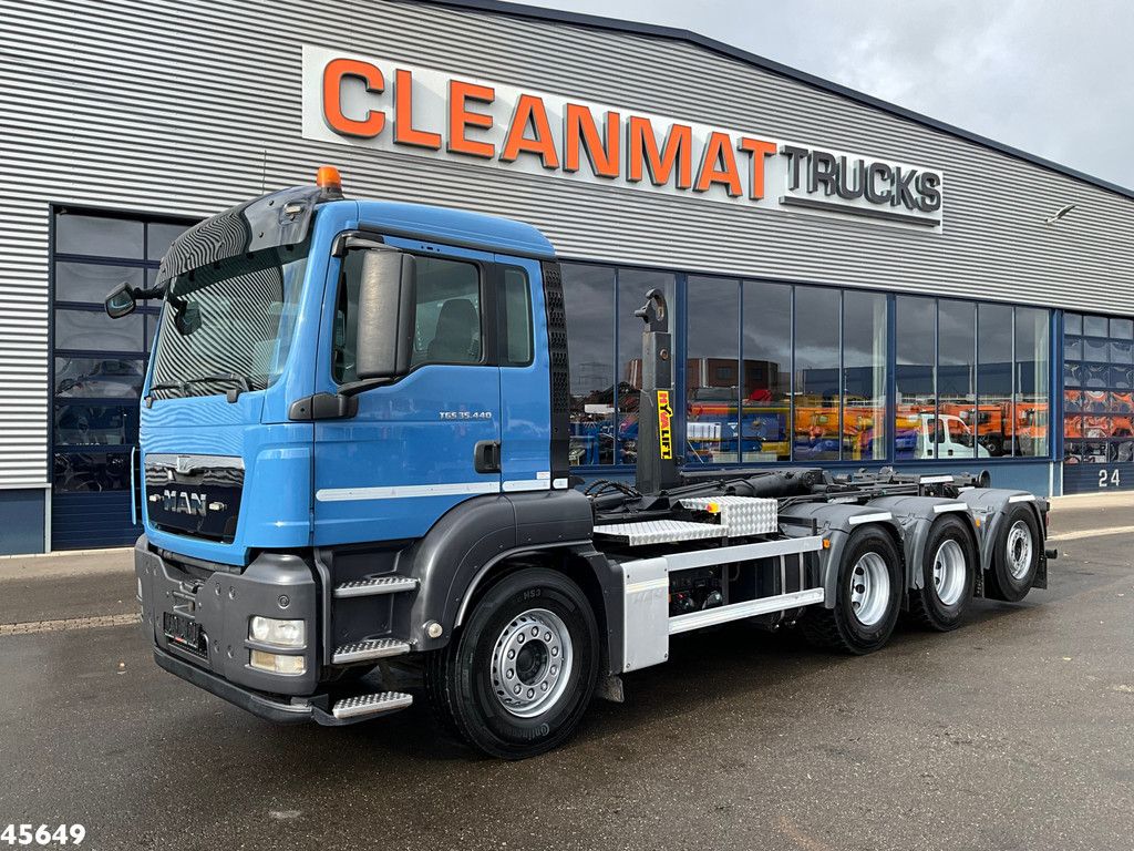 Man TGS 35.440 8x4 Hyvalift 26 Ton haakarmsysteem