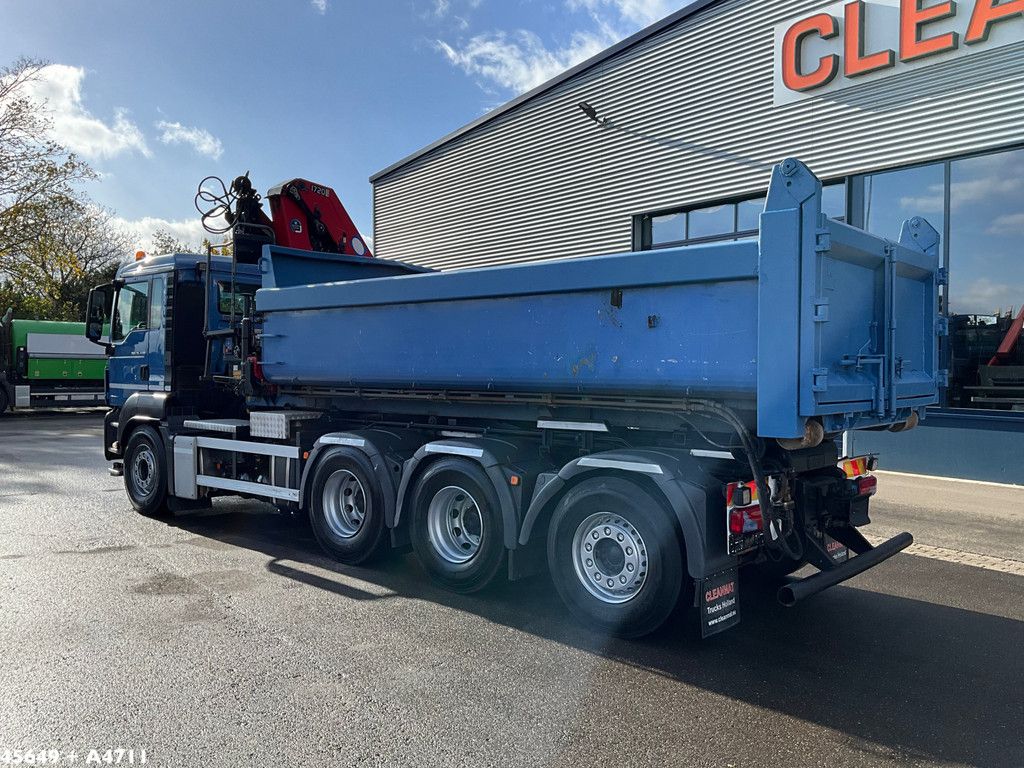 Man TGS 35.440 8x4 HMF 17 Tonmeter laadkraan