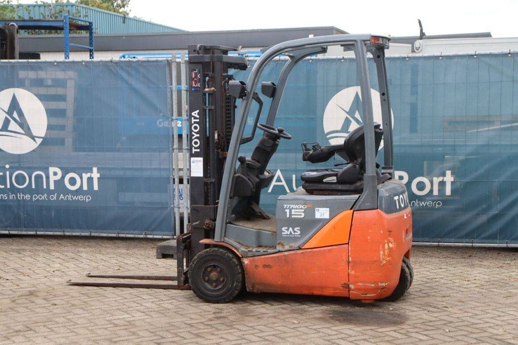 Heftruck Toyota 8FBET15 Elektrisch 1500kg 3m