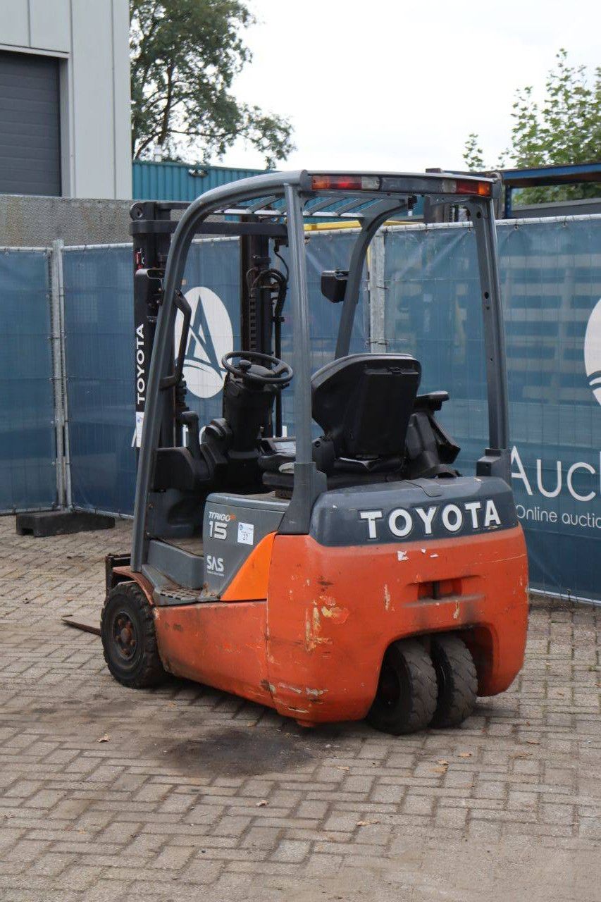 Heftruck Toyota 8FBET15 Elektrisch 1500kg 3m