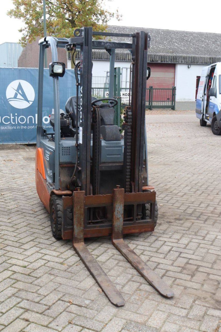 Heftruck Toyota 8FBET15 Elektrisch 1500kg 3m