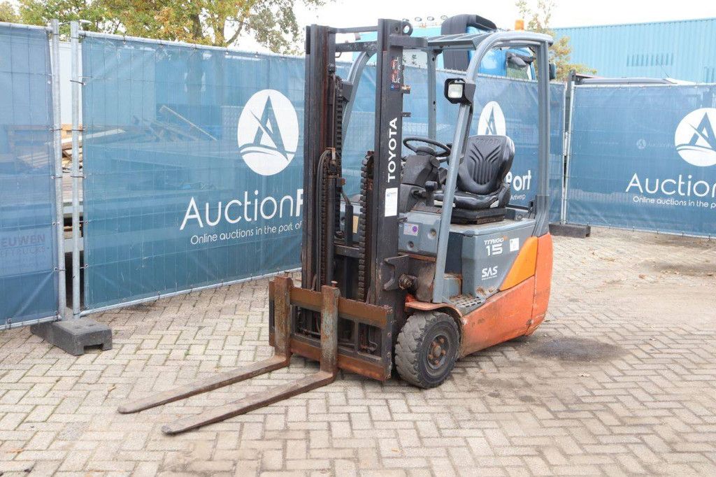 Heftruck Toyota 8FBET15 Elektrisch 1500kg 3m