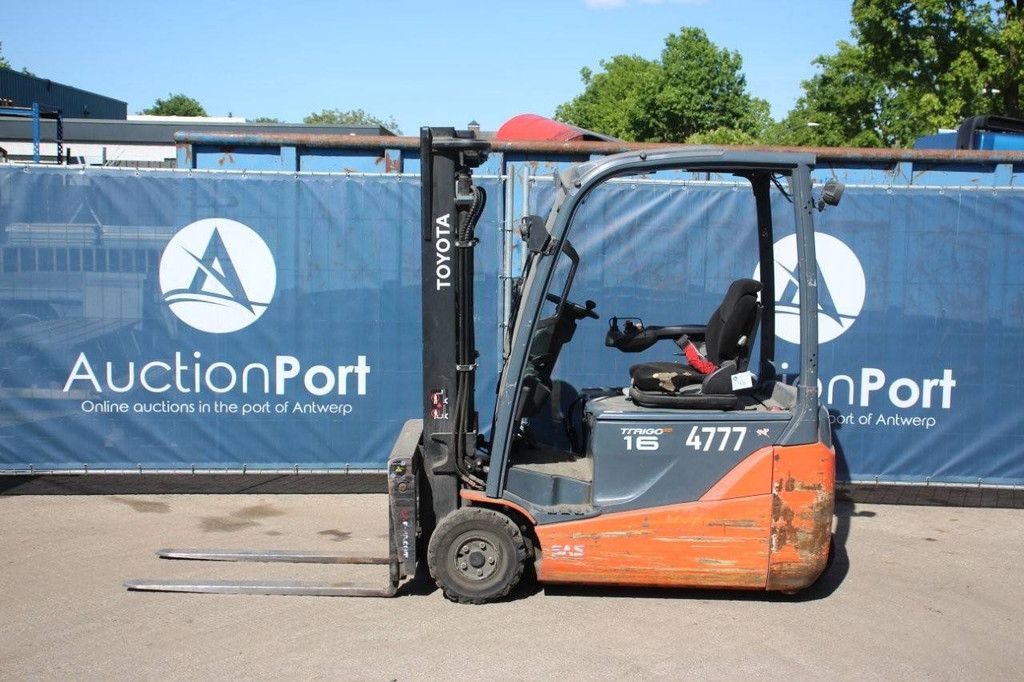 Toyota 8FBE16T Elektro-Gabelstapler 1600 kg 3,5 m 2018