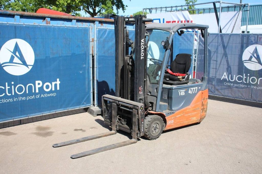 Toyota 8FBE16T Elektro-Gabelstapler 1600 kg 3,5 m 2018