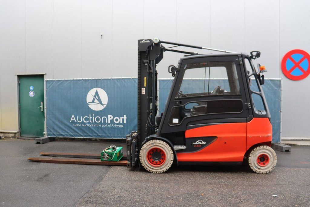 Heftruck Linde E50HL-01 Elektrisch 5000kg 2023