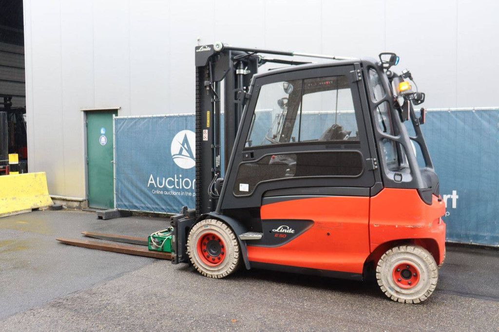 Heftruck Linde E50HL-01 Elektrisch 5000kg 2023