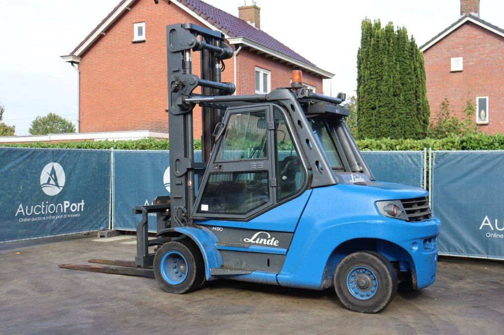 Forklift Linde H80D-900 Diesel 8000kg 2012