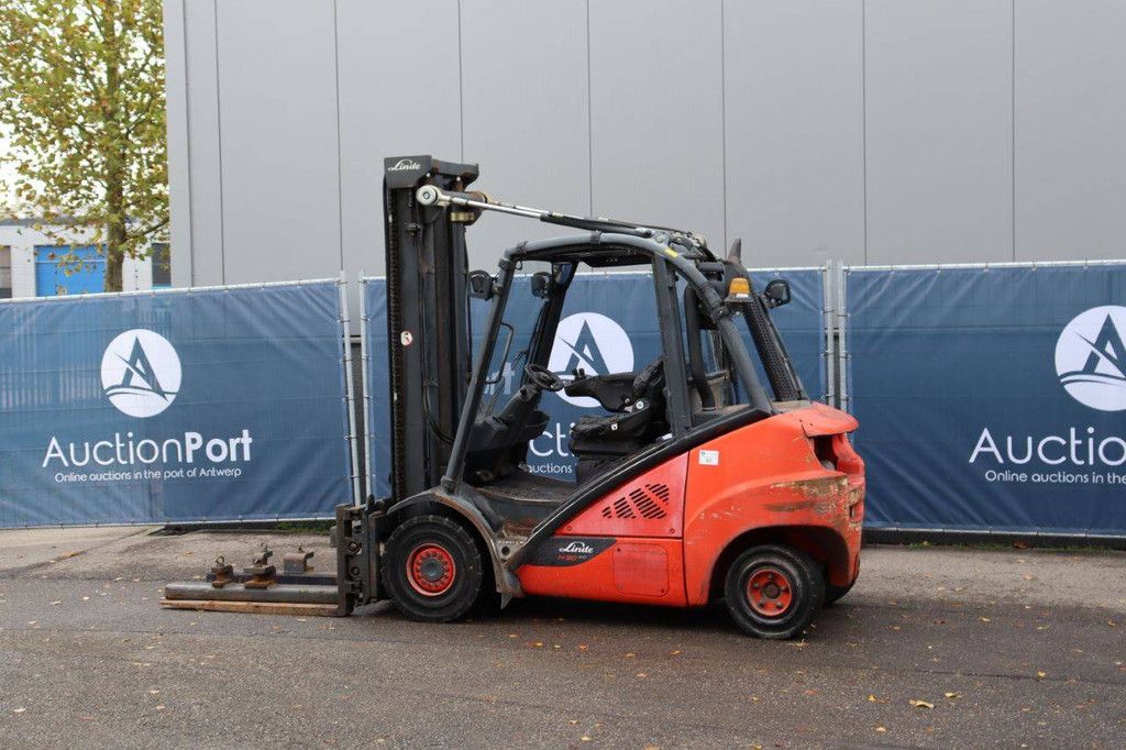 Forklift Linde H30D-02 Diesel 3000kg 7.0m 2015
