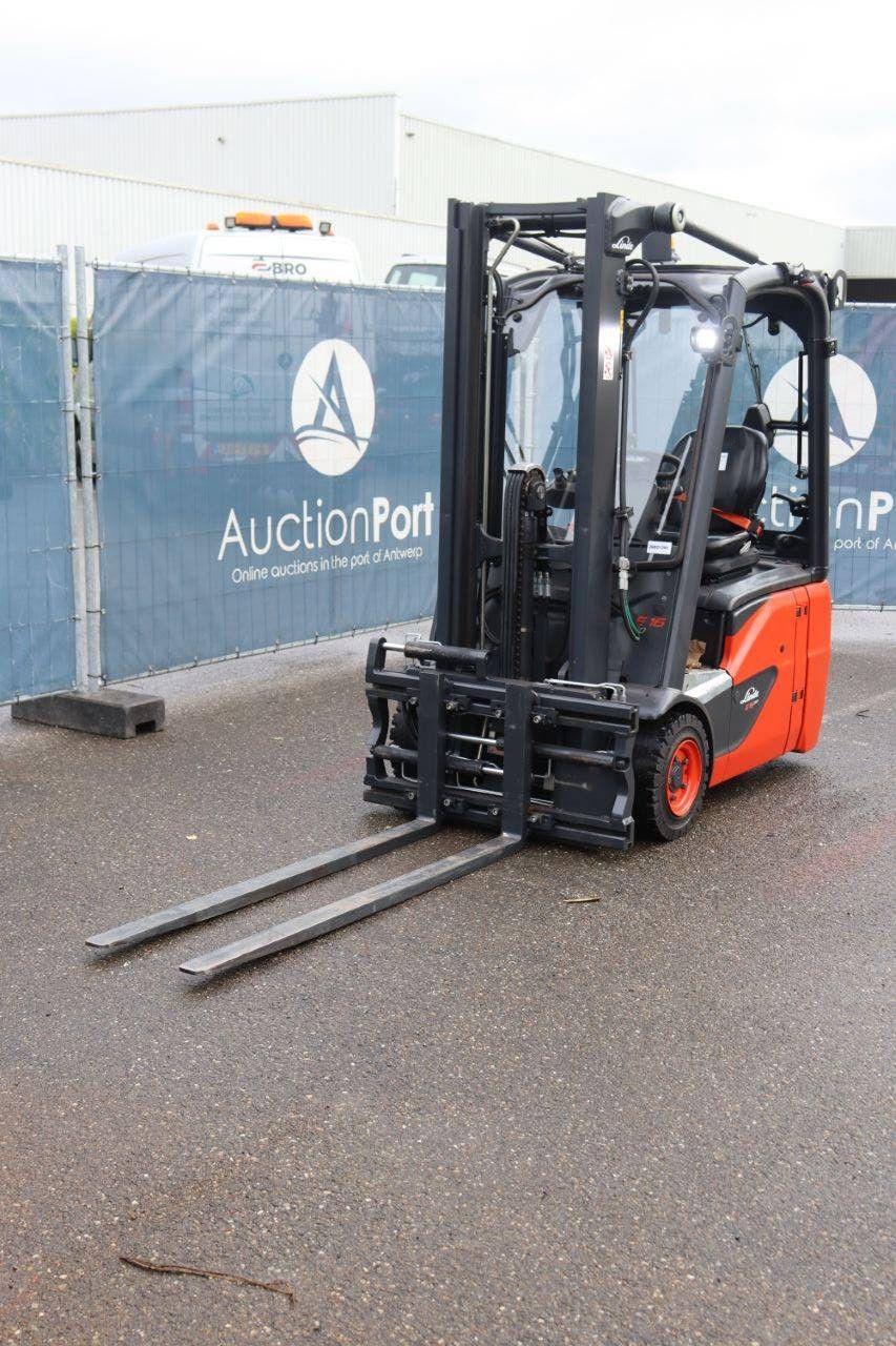 Forklift Linde E16C-02 Electric 1600kg 2018