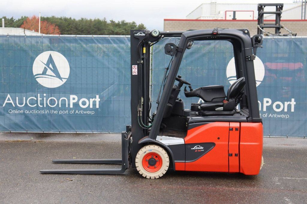Forklift Linde E14-02 Electric 1400kg 4.14m 2017