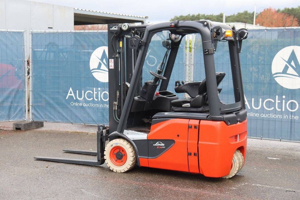 Forklift Linde E14-02 Electric 1400kg 4.14m 2017