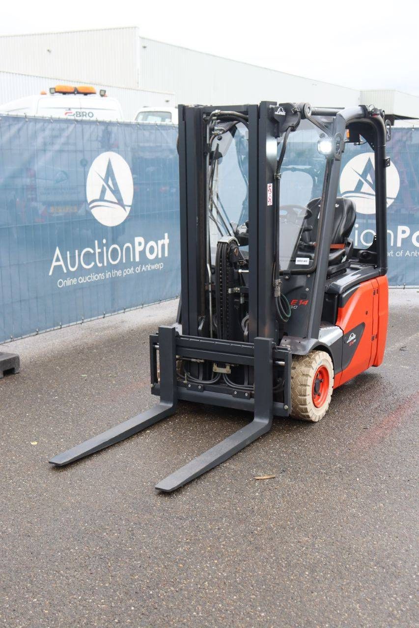 Forklift Linde E14-02 Electric 1400kg 4.14m 2017