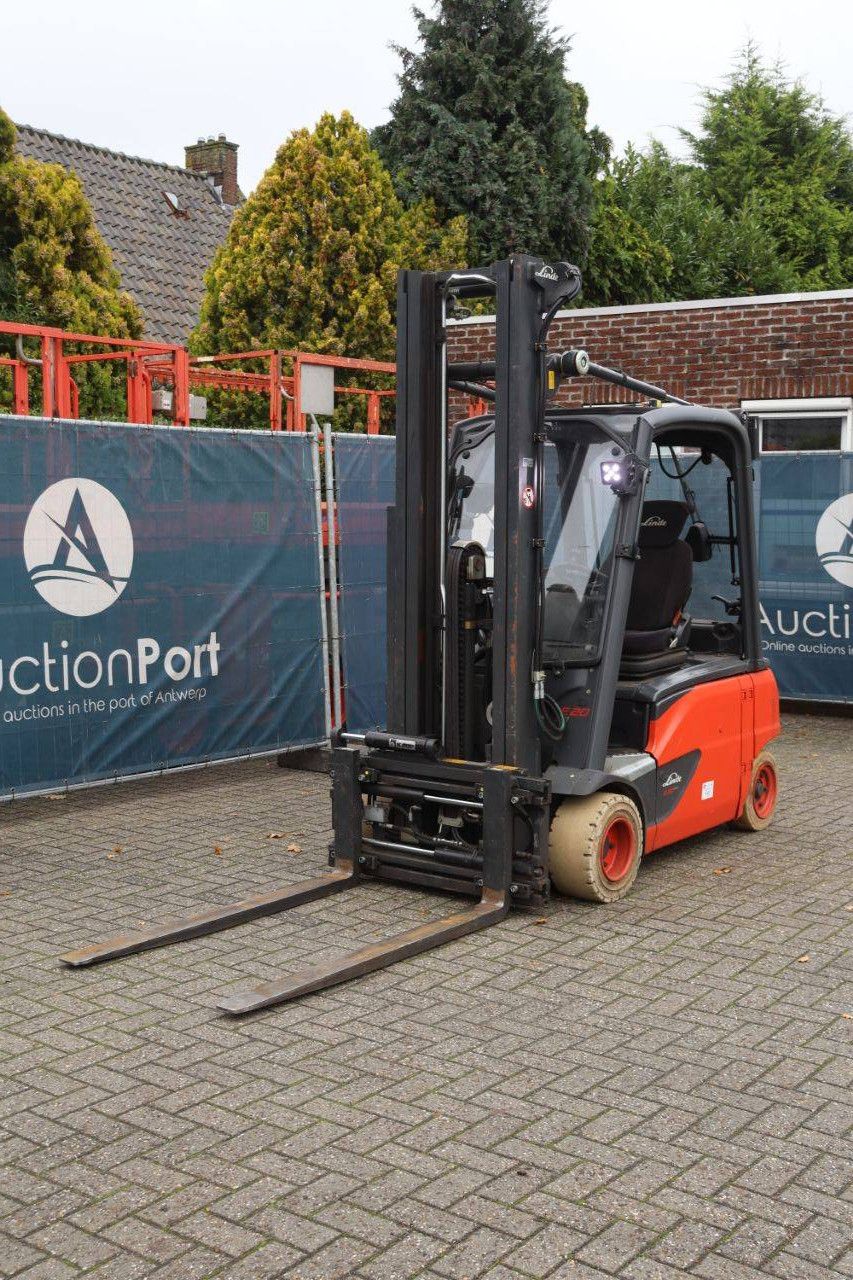Gabelstapler Linde E20PL-02 Elektro 2000kg 5,5m 2015