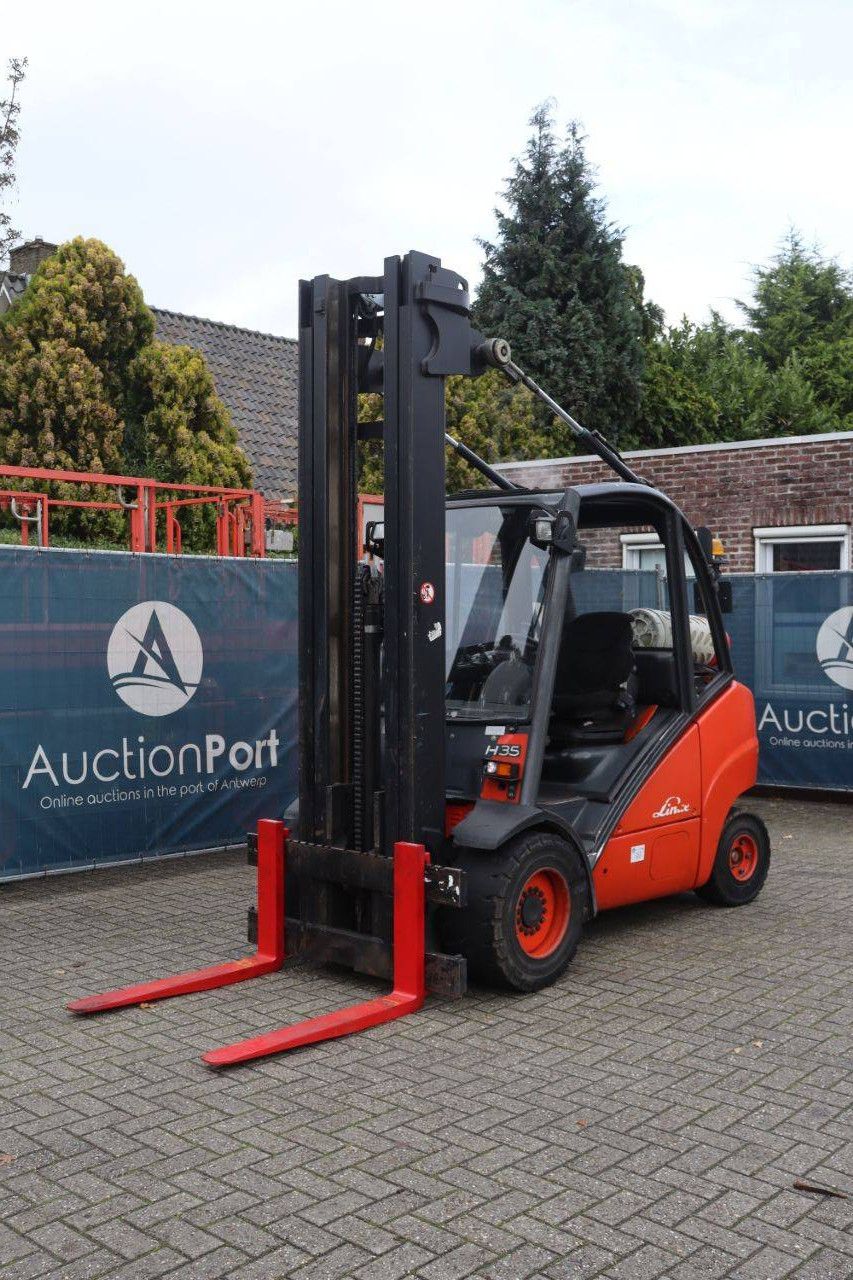 Gabelstapler Linde H35T Treibgas 3500kg 7,3m 2006