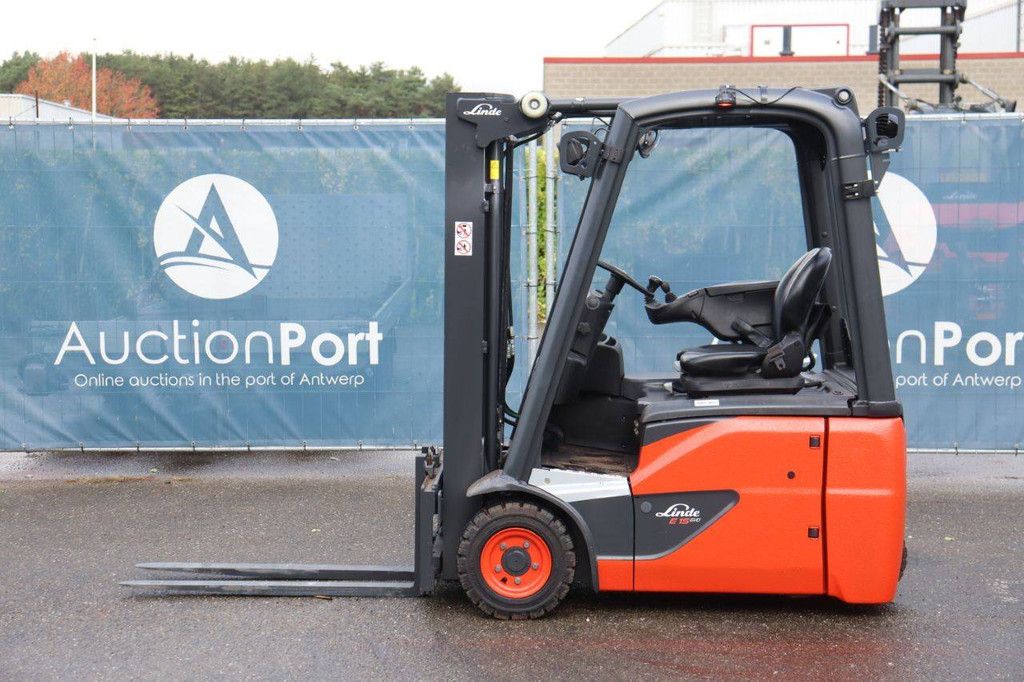 Forklift Linde E15-02 Electric 1500kg 2018
