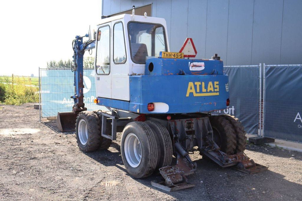 Atlas 1004 Diesel-Mobilbagger 1989