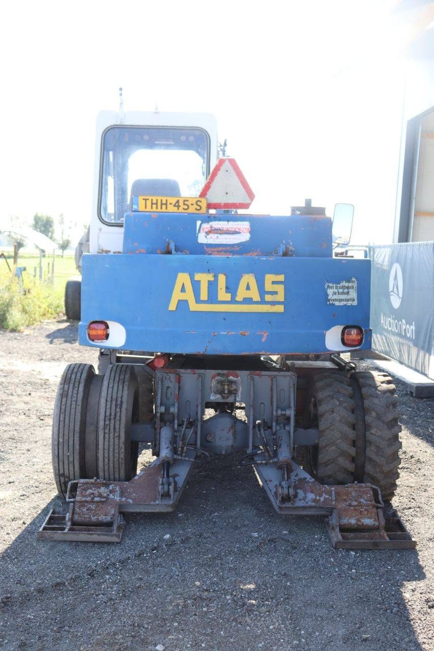 Atlas 1004 Diesel-Mobilbagger 1989