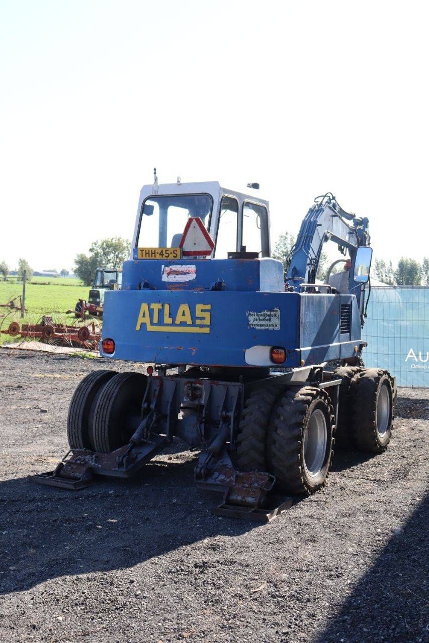 Atlas 1004 Diesel-Mobilbagger 1989